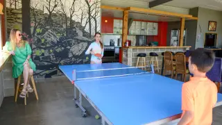Table tennis in RooBar
