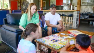 Playing board games in RooBar