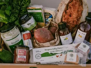 Food hamper from the Valley Table